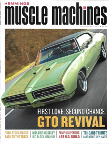 HEMMINGS MUSCLE MACHINES 2023 MAY - GTO REVIVAL, TRI CARB 455 PONTIAC HO